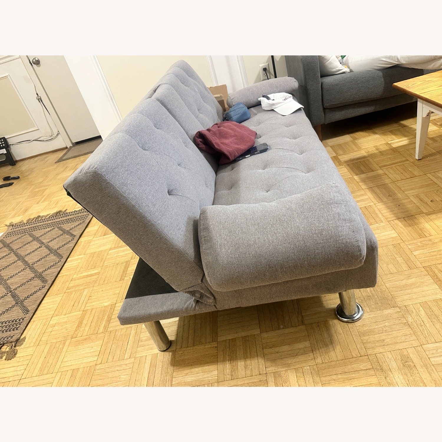 Wayfair Light Gray Fabric 3+ Piece Sectional - image-3