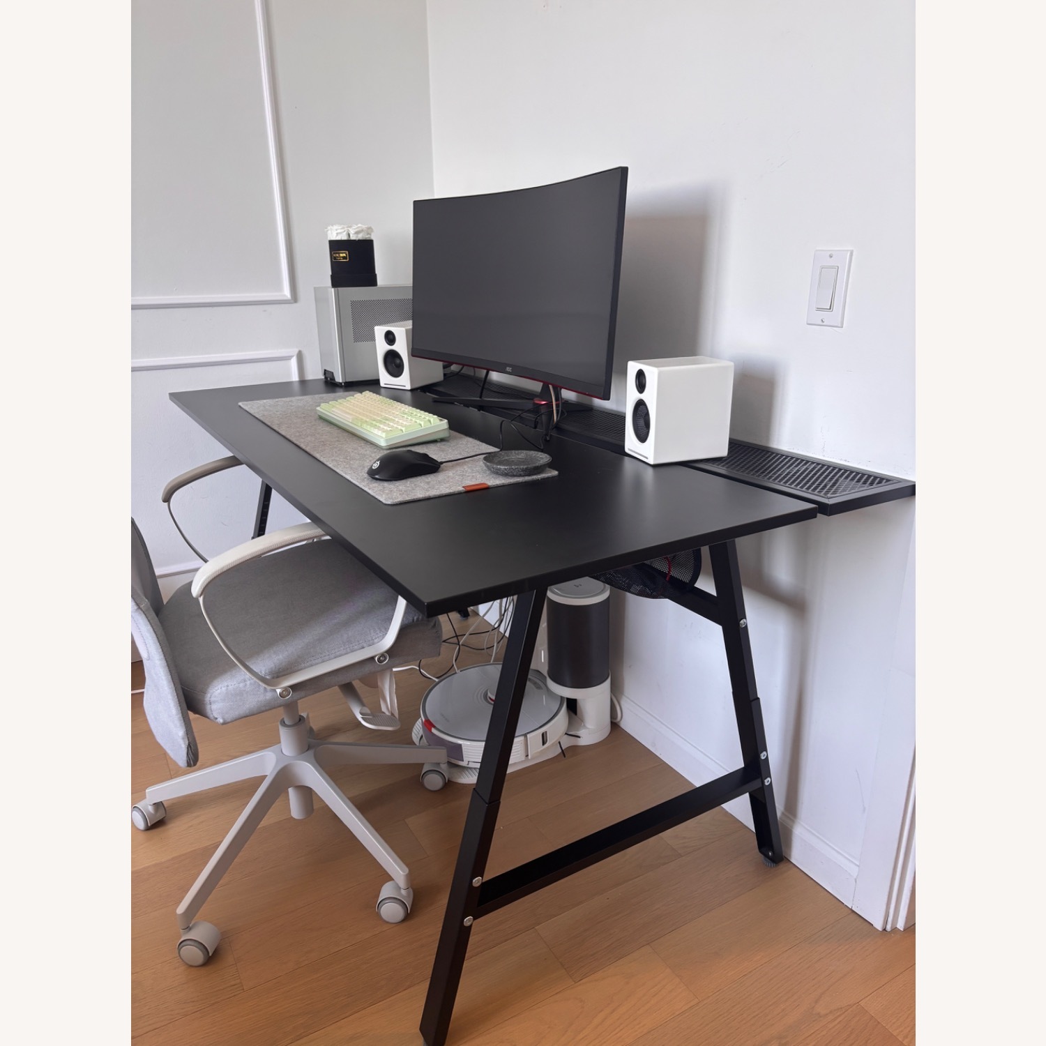 IKEA Black Desk - image-3