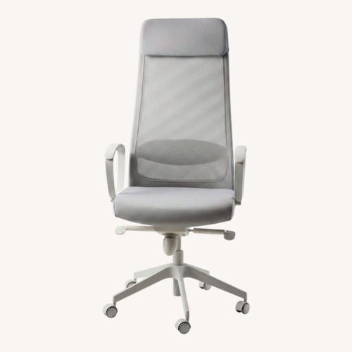 Used IKEA Light Gray Fabric Office Chair for sale on AptDeco