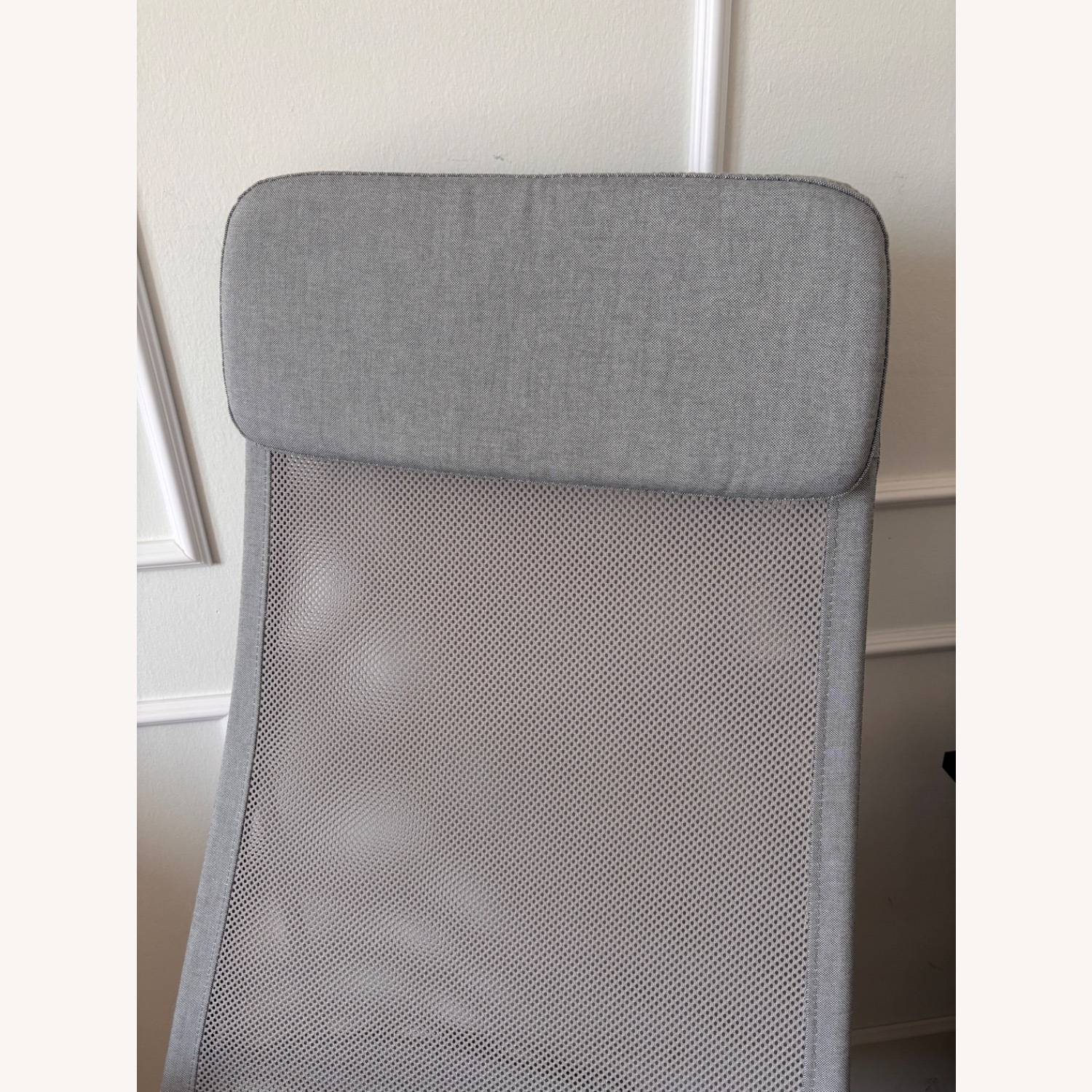 IKEA Light Gray Fabric Office Chair - image-6