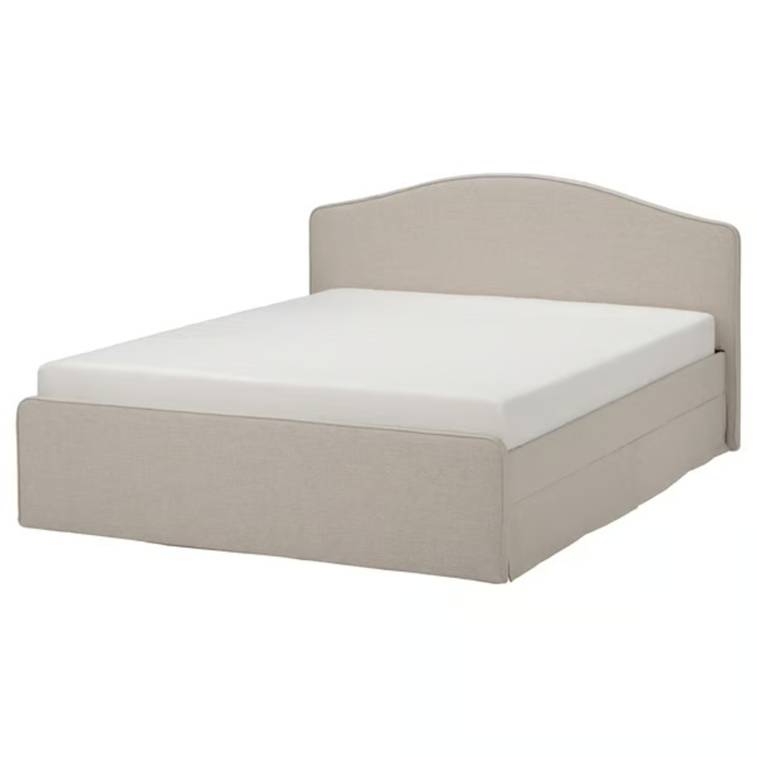 IKEA Ramnefjäll Natural Fabric Full Bed - image-4