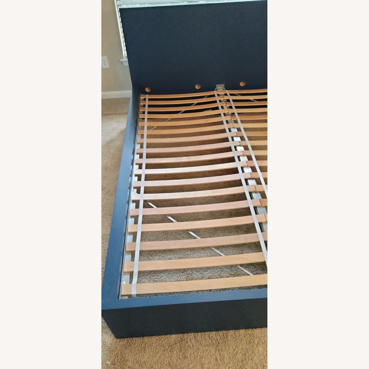 IKEA Malm Blue Queen Bed - image-13