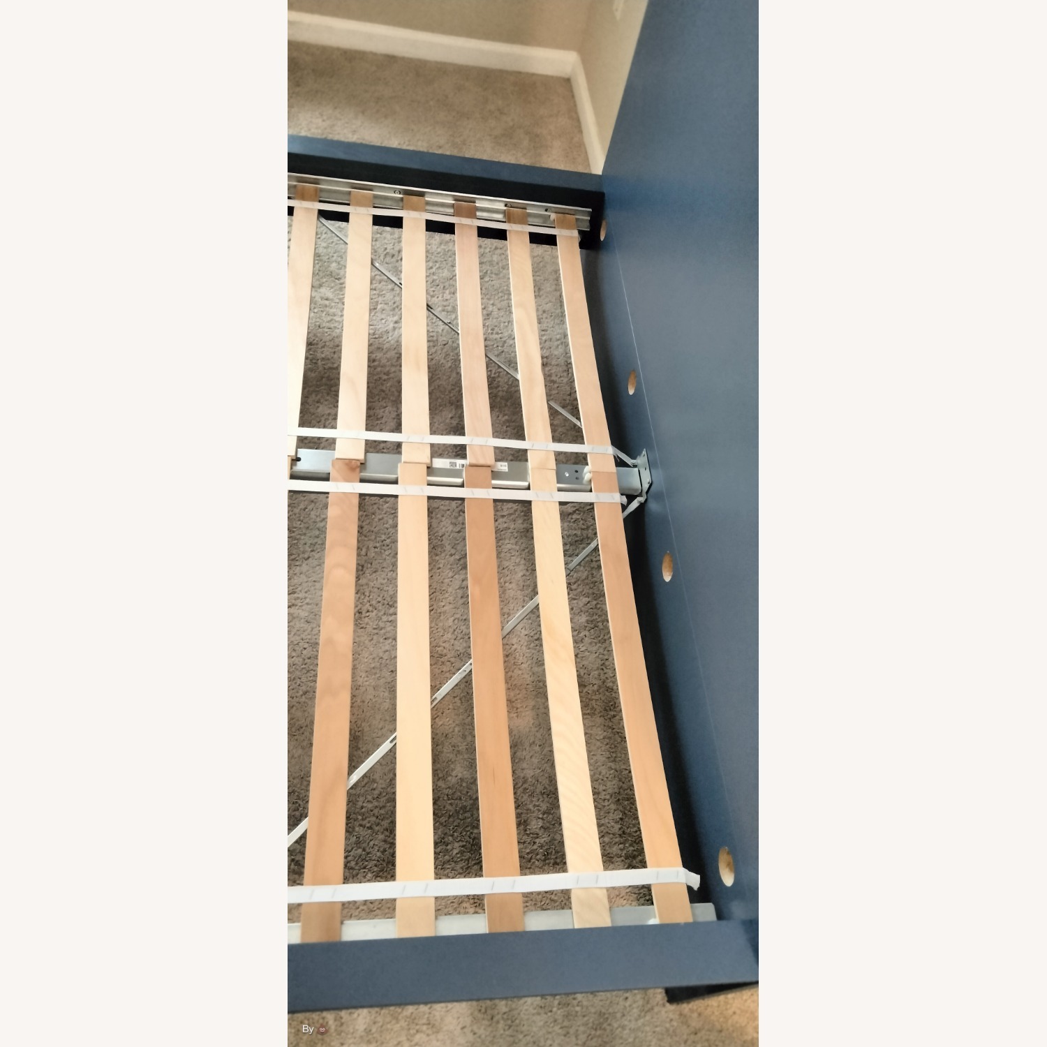 IKEA Malm Blue Queen Bed - image-15
