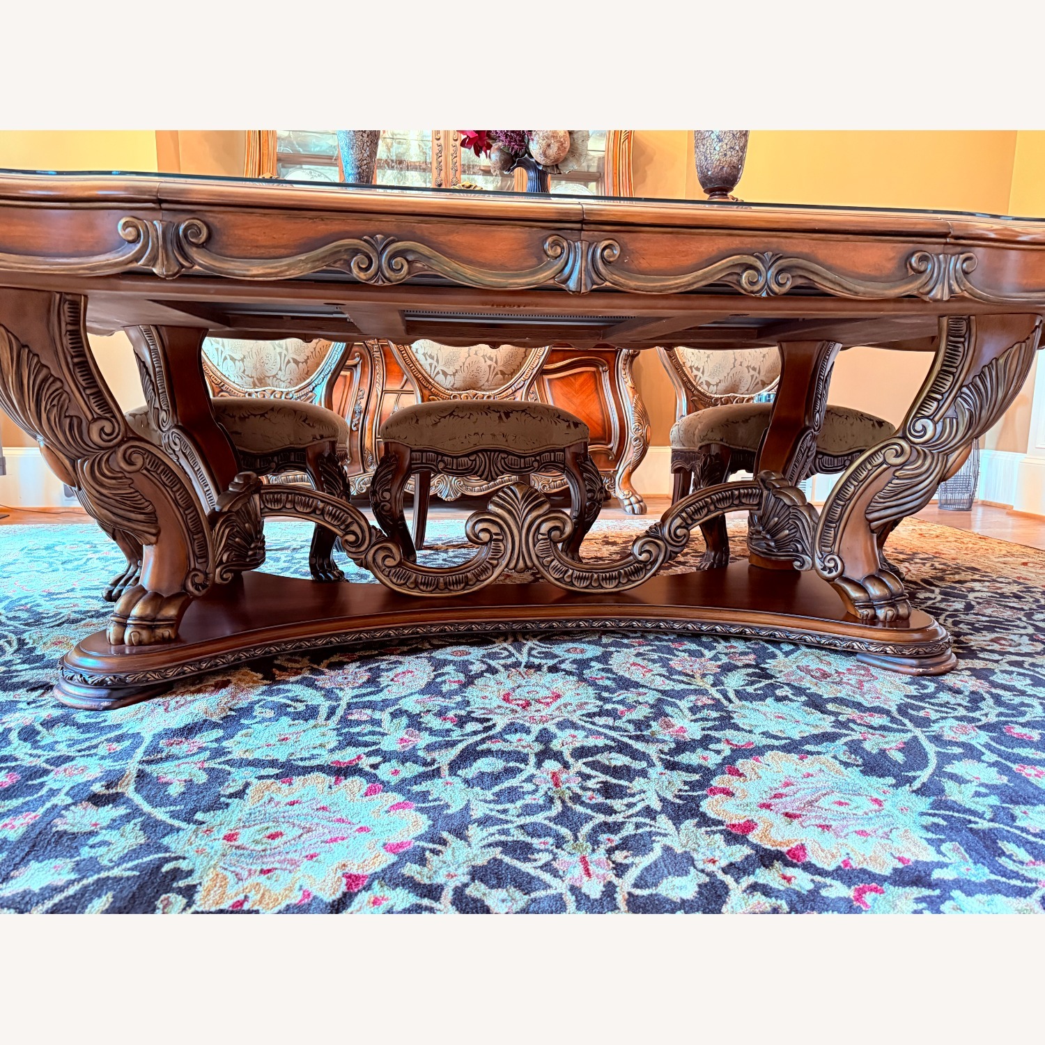 AICO Villa Valencia Dining Table with 8 Chairs - image-2