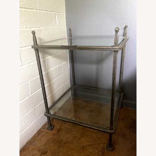 Used MCM Iron Side Tables by Claudio Rayes for sale on AptDeco