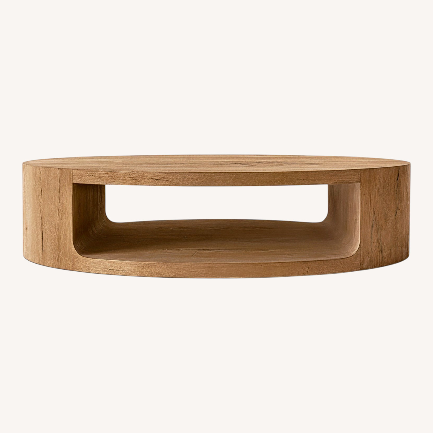 Restoration Hardware Oslo Brown Oak Wood Table - image-0