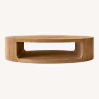 Restoration Hardware Oslo Brown Oak Wood Table
