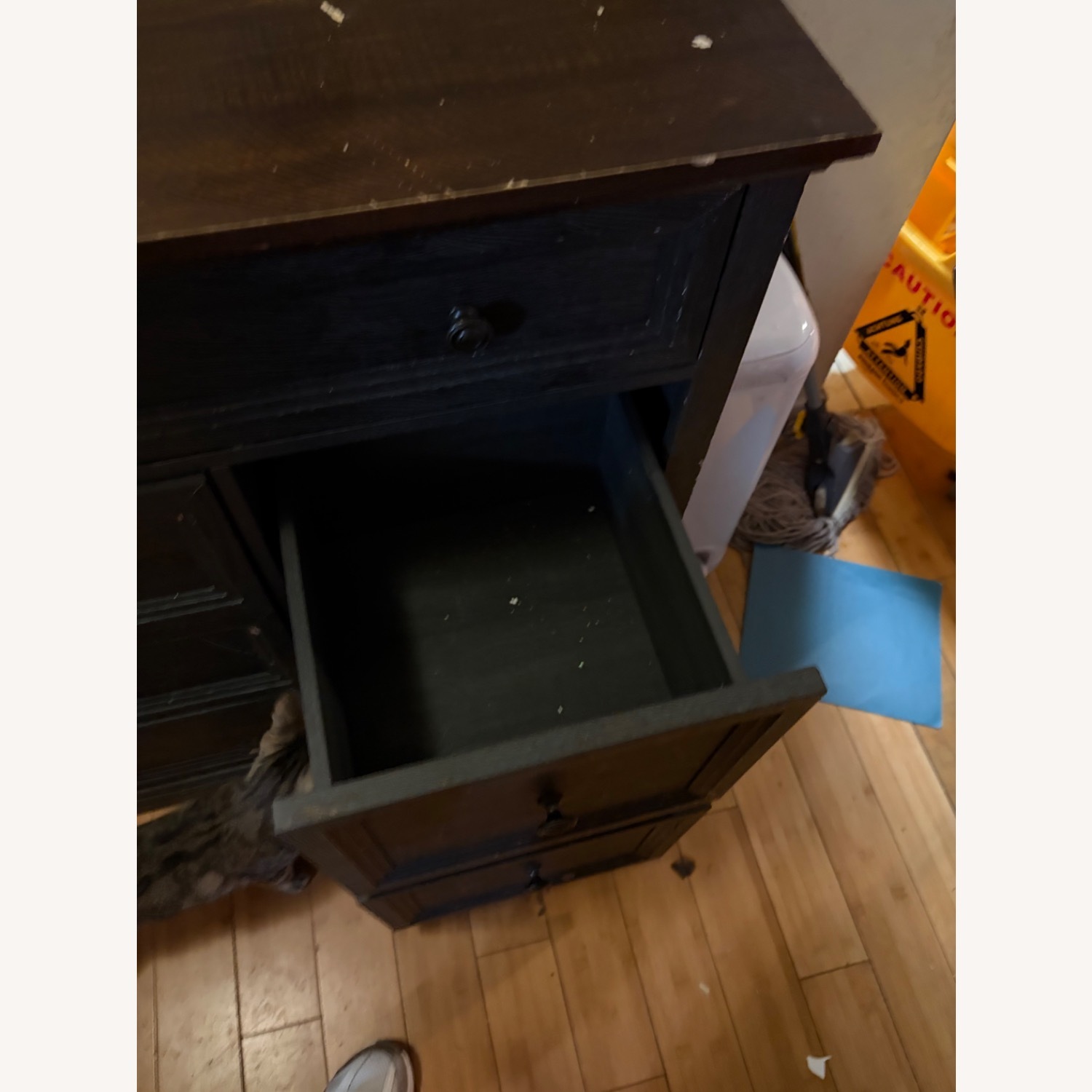 Dark Wood 9 Dresser  - image-4