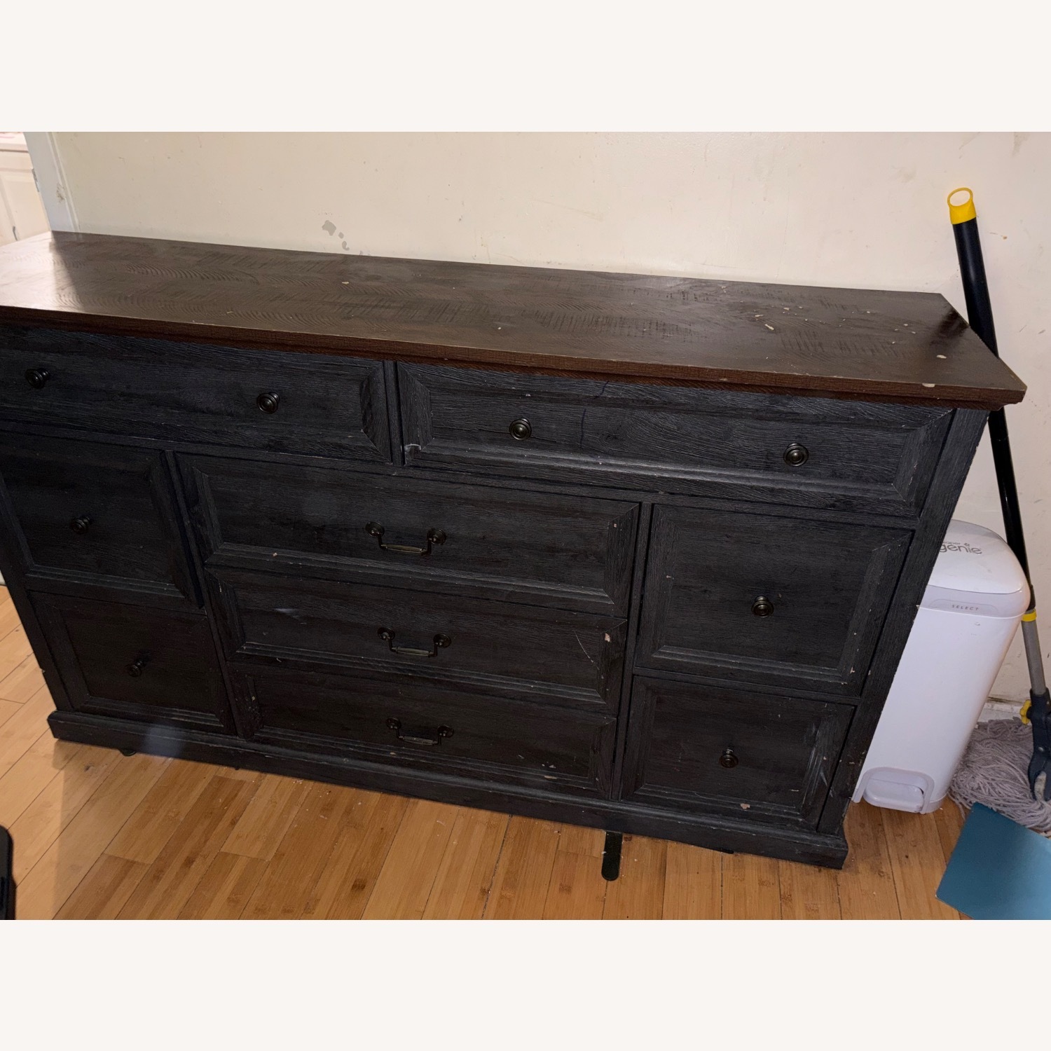 Dark Wood 9 Dresser  - image-1