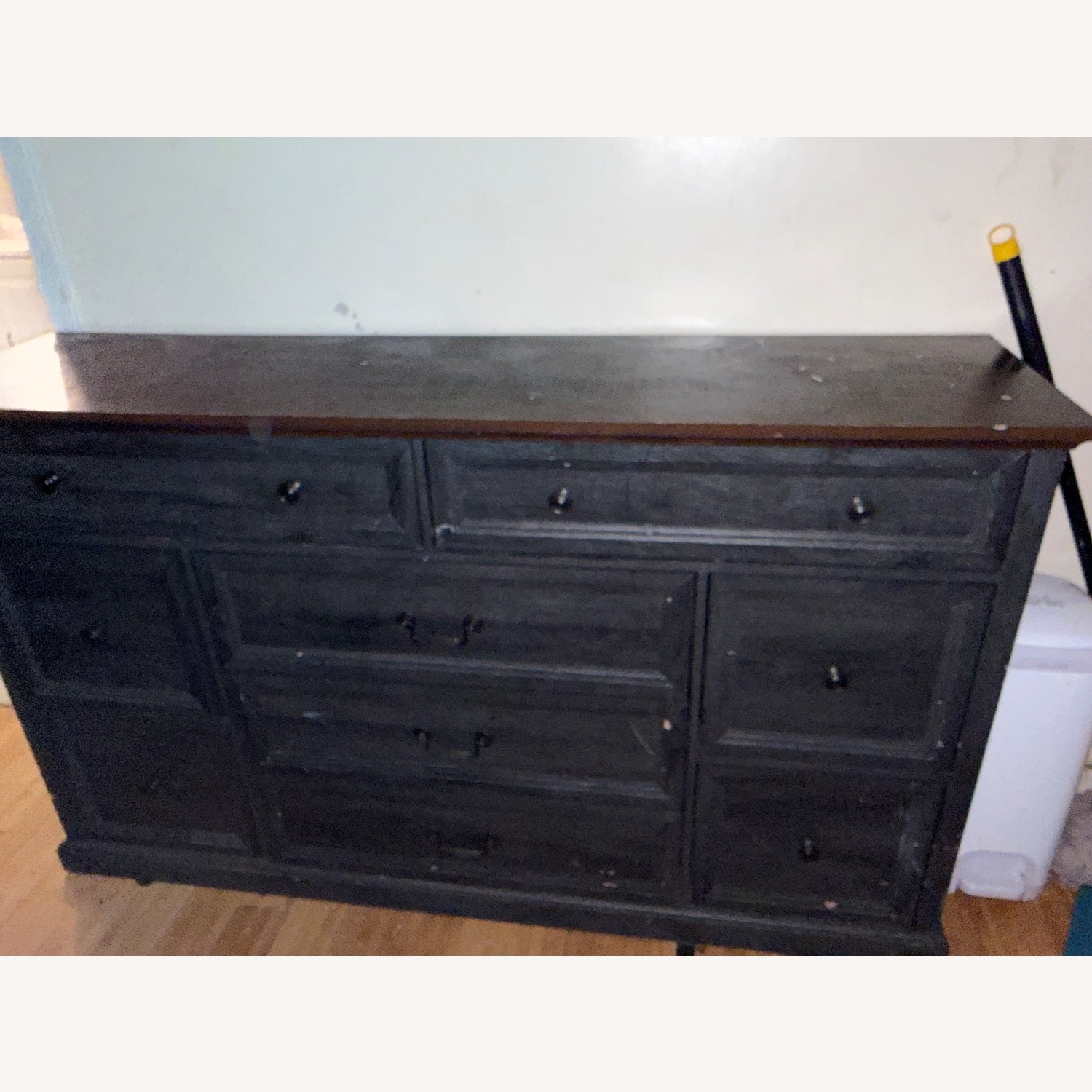 Dark Wood 9 Dresser  - image-2