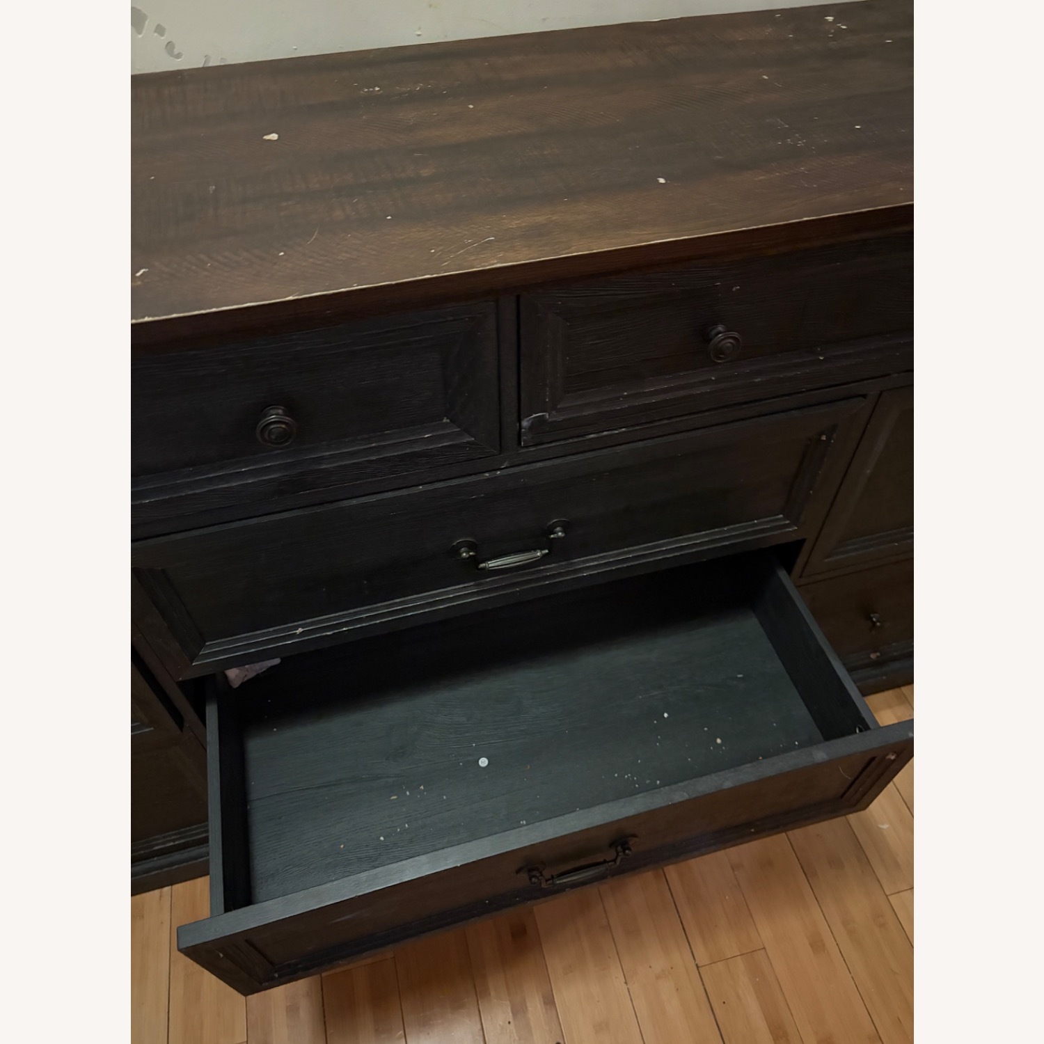 Dark Wood 9 Dresser  - image-3