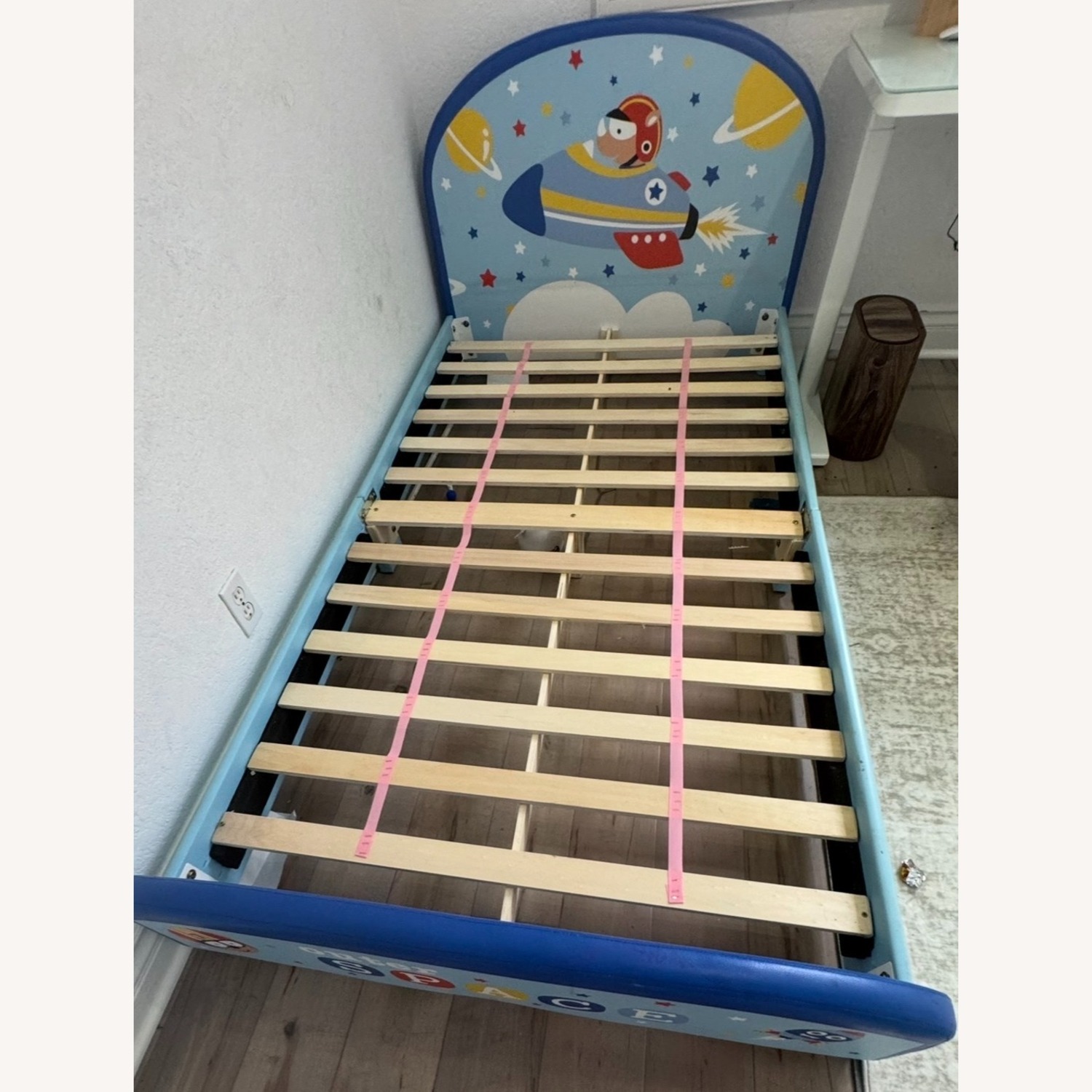 Bed Bath & Beyond Space Adventures Blue Wood Twin Bed - image-2