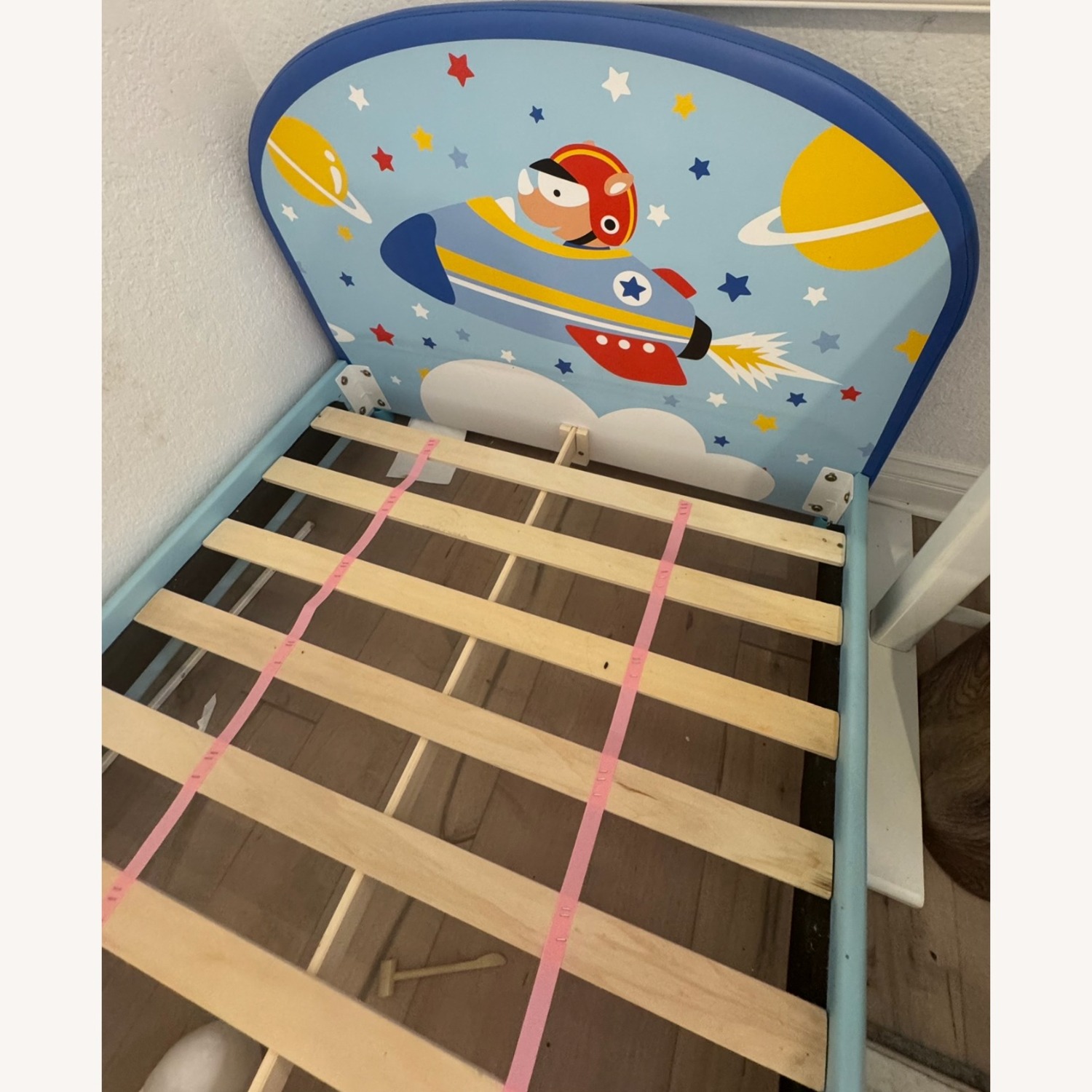 Bed Bath & Beyond Space Adventures Blue Wood Twin Bed - image-4