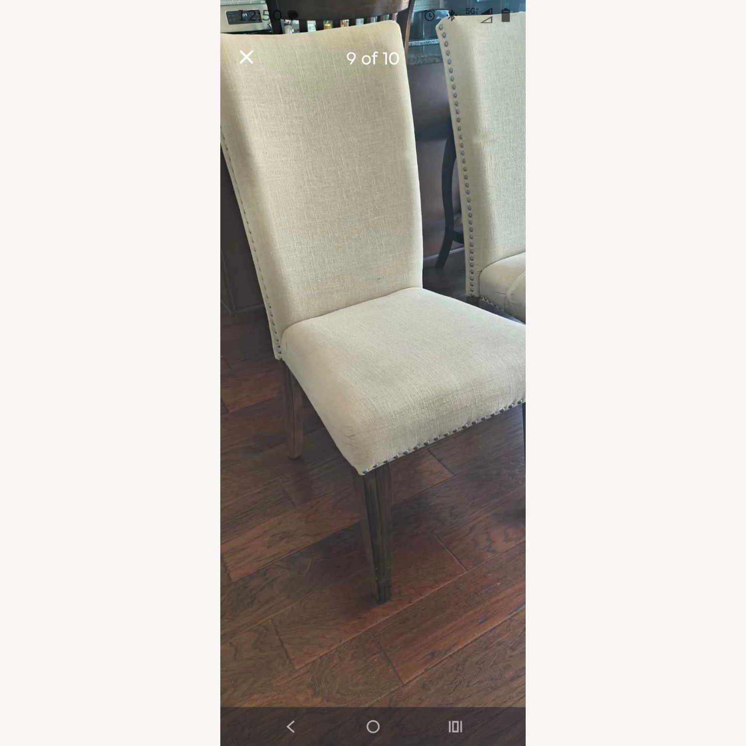True Value Dark Brown Wood Dining Table - image-6