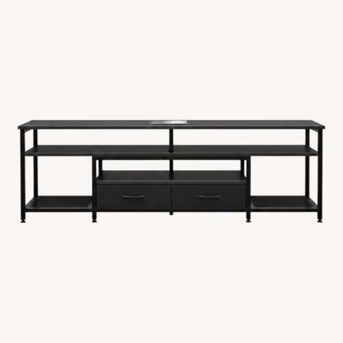 Used Amazon 63 inch TV Stand Entertainment Center for sale on AptDeco