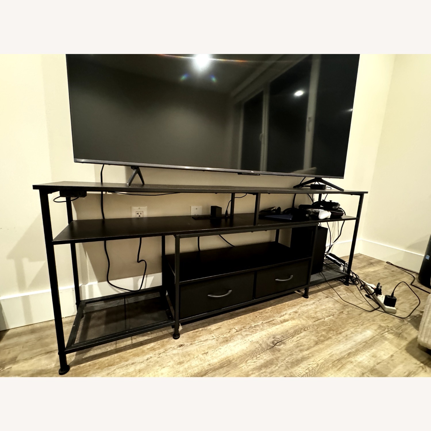 Amazon 63 inch TV Stand Entertainment Center - image-2