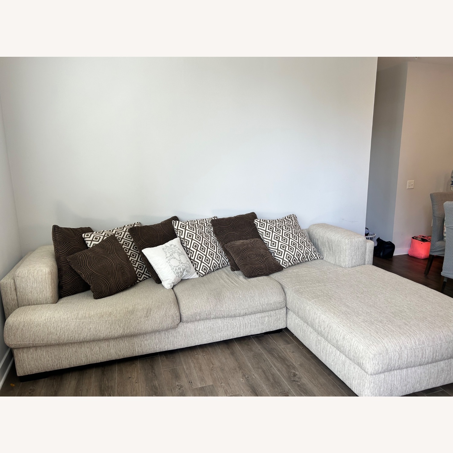 Raymour & Flanigan Natural 3+ Piece Sectional - image-4