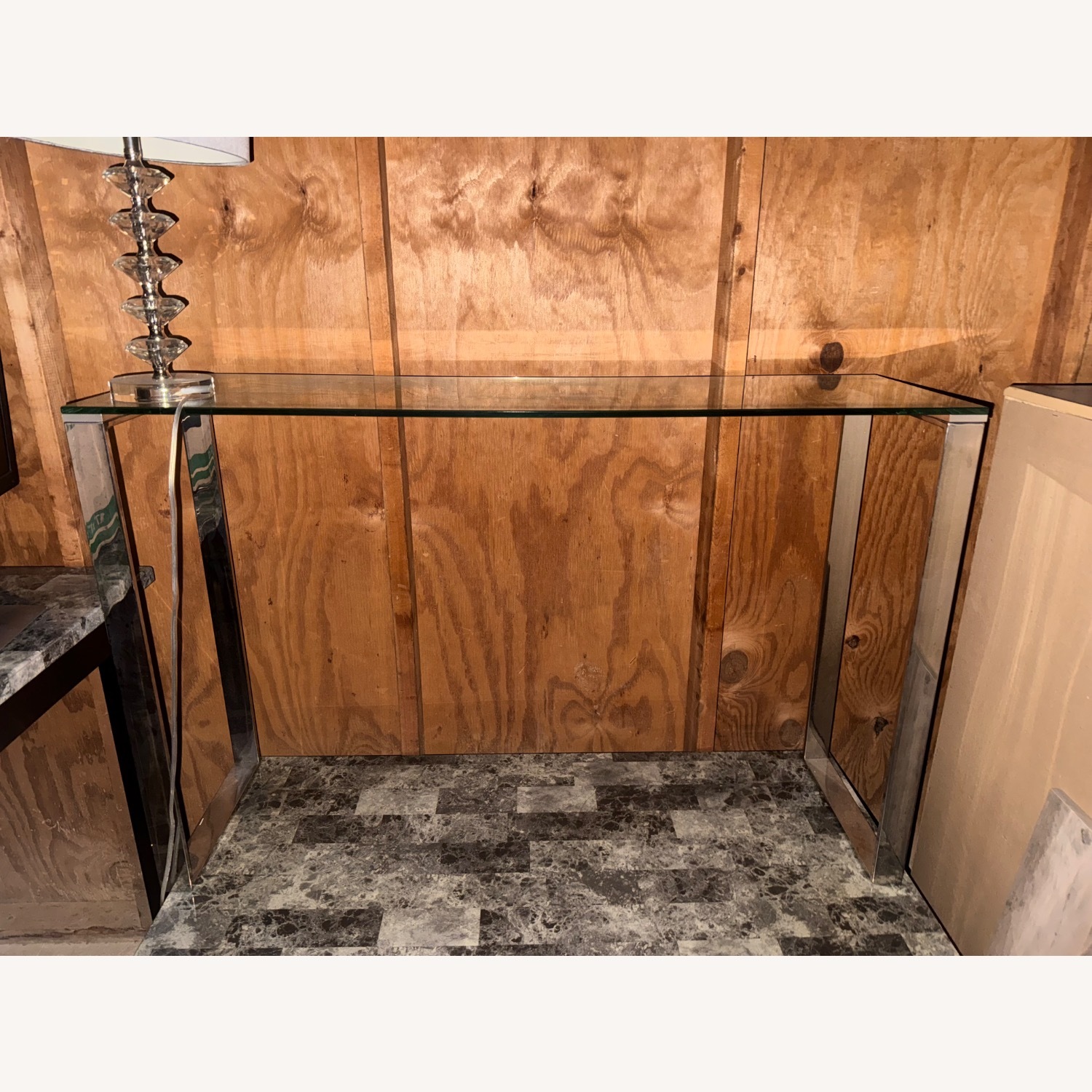 Glass Side Table - image-2