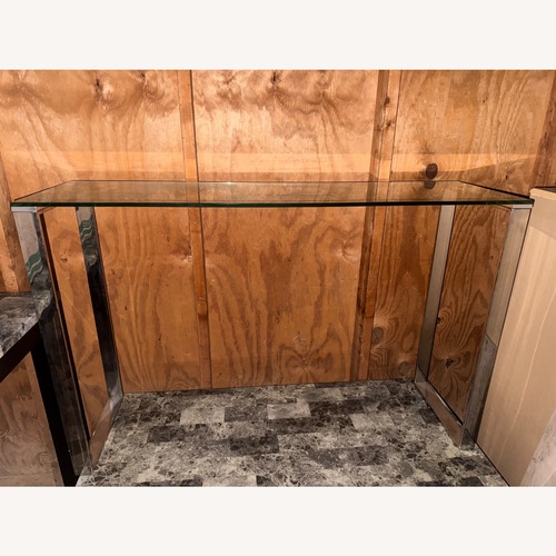 Used Glass Side Table for sale on AptDeco