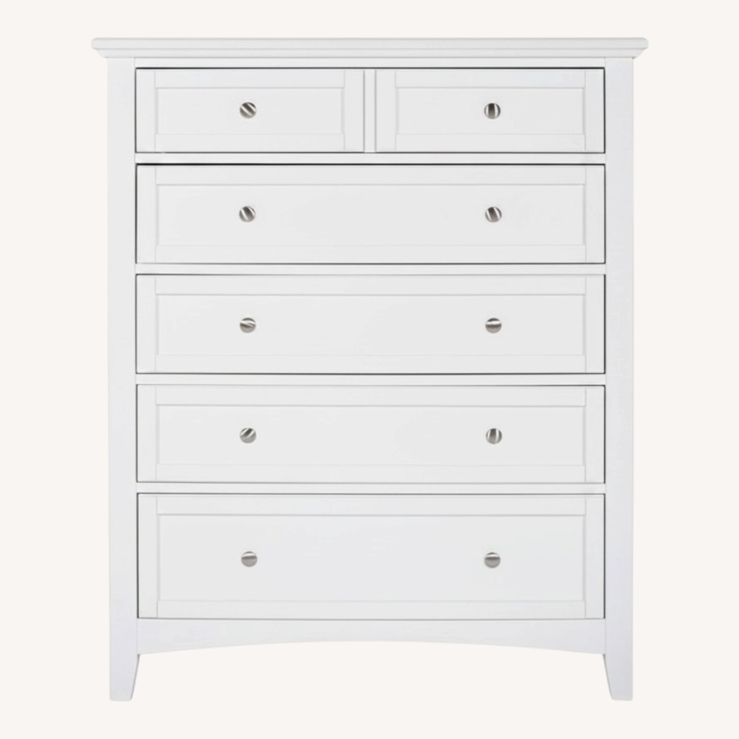 Boston Interiors White Wood Dresser - image-0