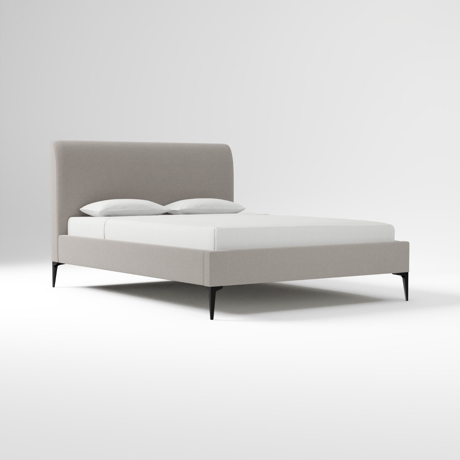 West Elm Andes King Bed Frame - image-9