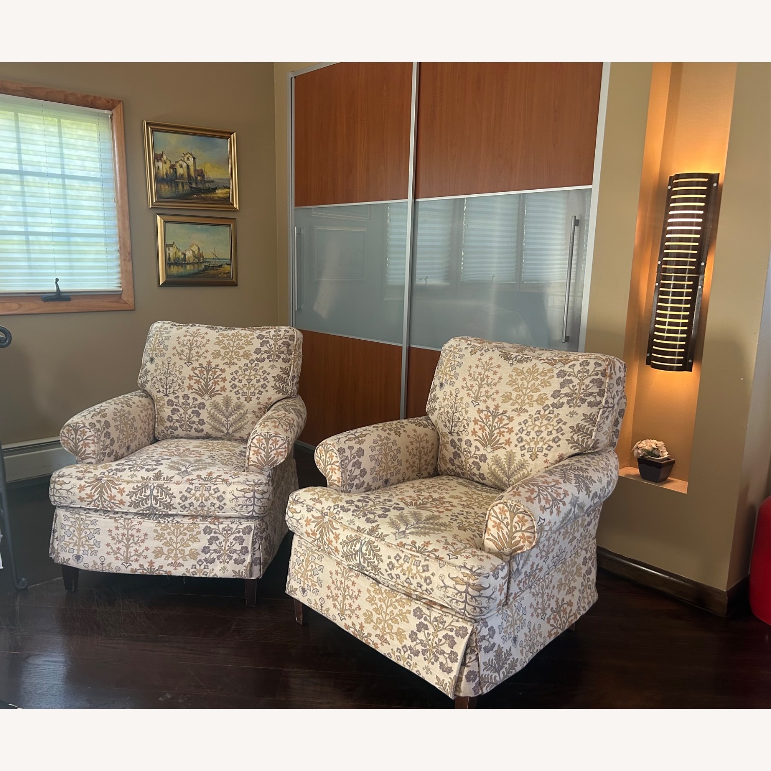 Fabric Armchair - image-1