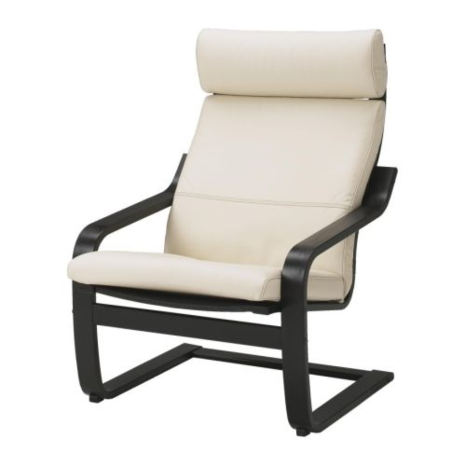 IKEA Poang Leather Recliner  - image-6