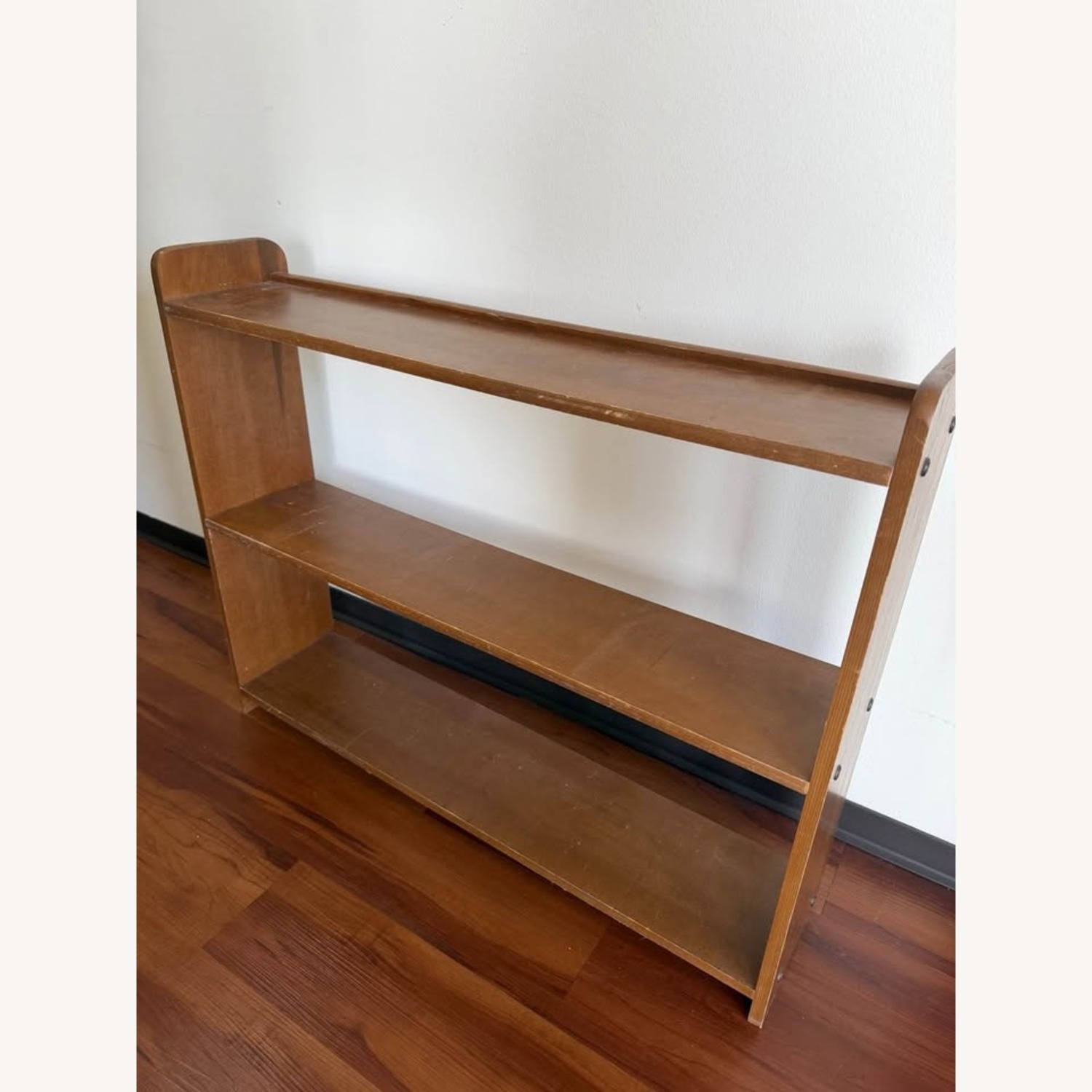 Vintage/Antique Finds Dark Brown Wood Bookcase - image-1