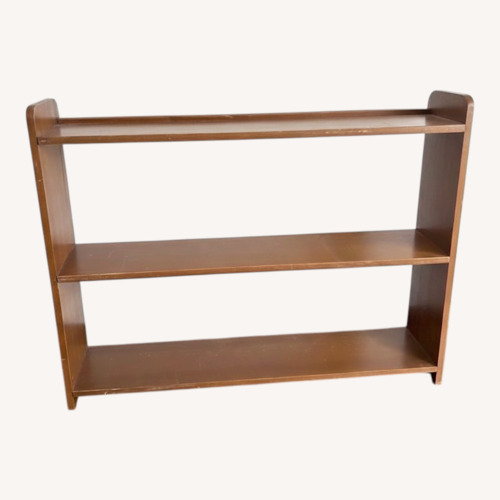 Used Vintage/Antique Finds Dark Brown Wood Bookcase for sale on AptDeco
