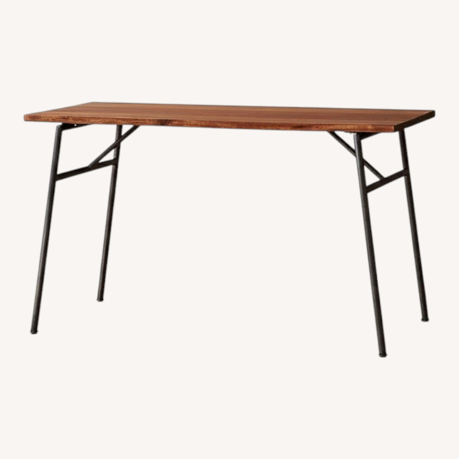 CB2 Dark Brown Lecture Desk - image-0