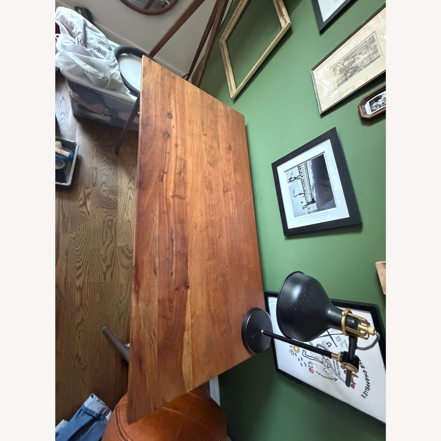 CB2 Dark Brown Lecture Desk - image-6