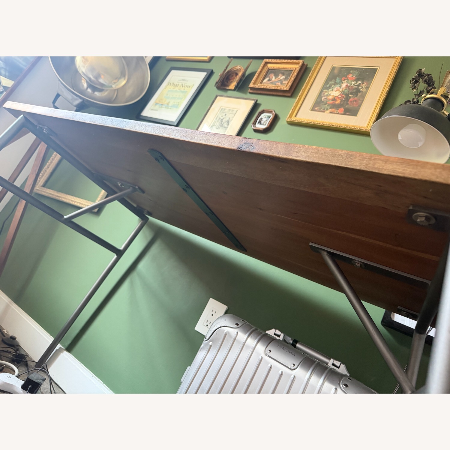 CB2 Dark Brown Lecture Desk - image-7