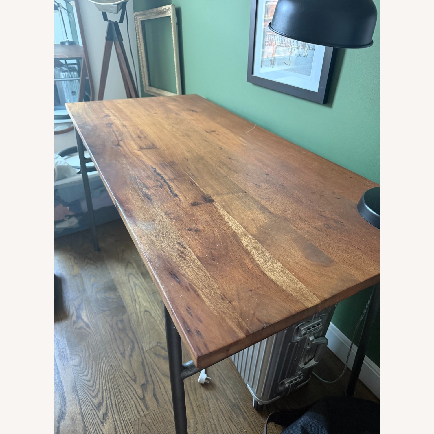 CB2 Dark Brown Lecture Desk - image-1