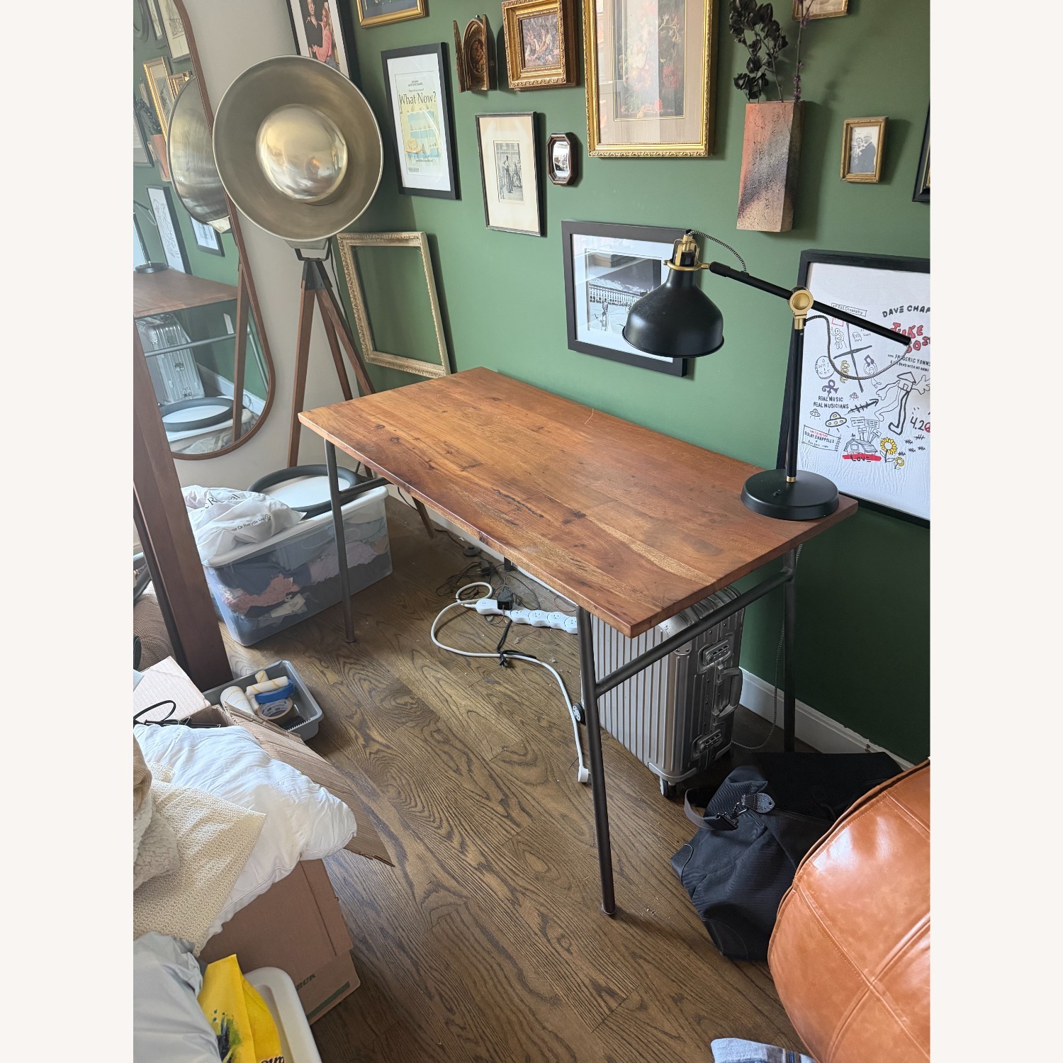 CB2 Dark Brown Lecture Desk - image-2
