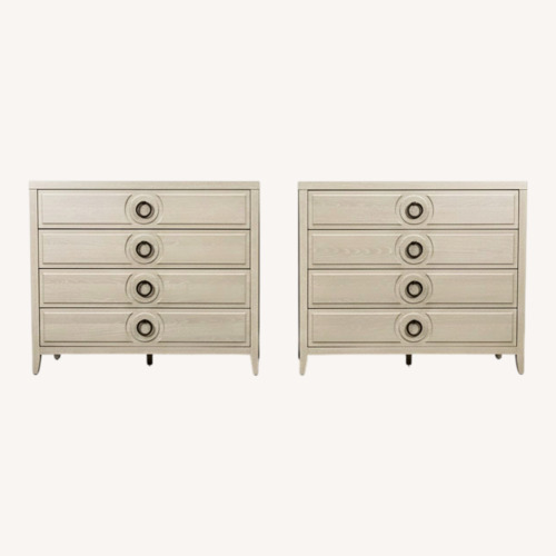Used Birch Lane Caterina 4-Drawer Chest Set of 2 for sale on AptDeco