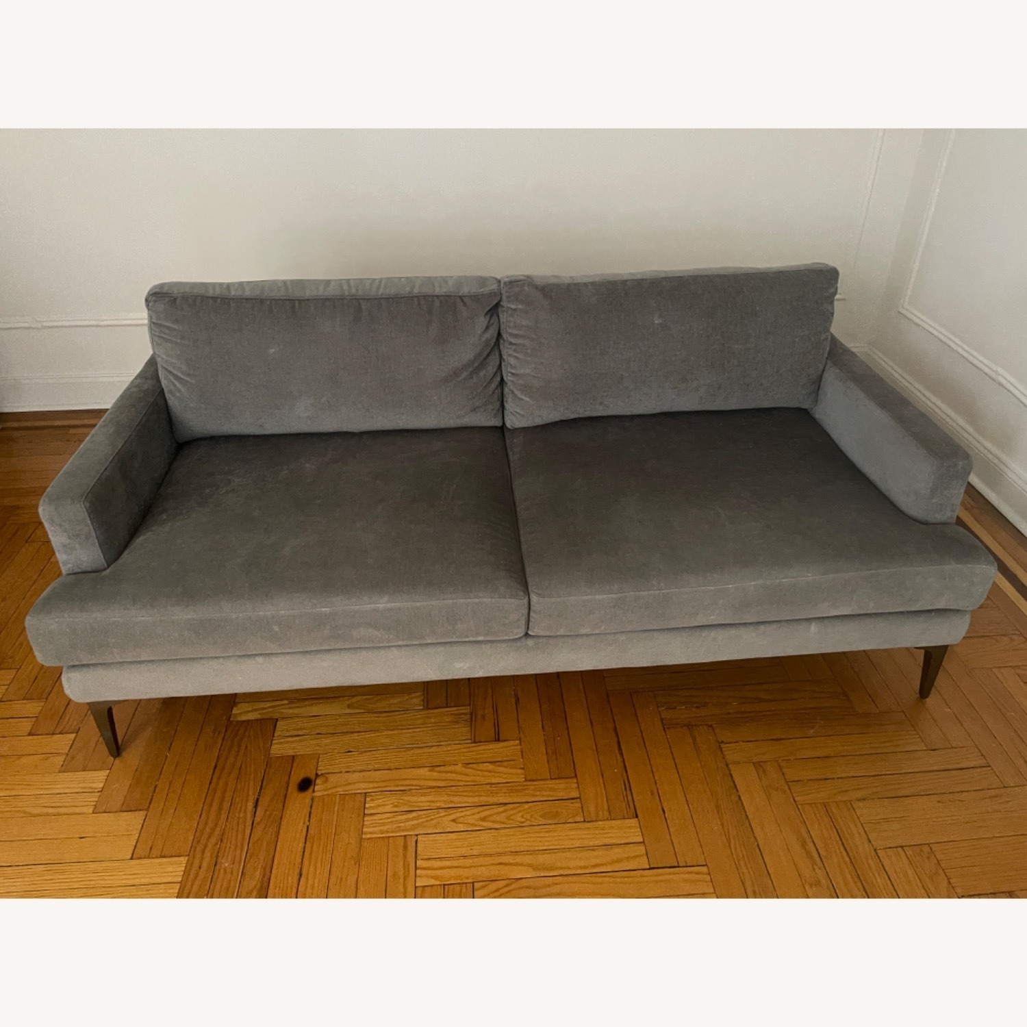 West Elm Gray Andes Sofa - image-6