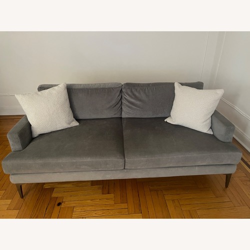 Used West Elm Gray Andes Sofa for sale on AptDeco