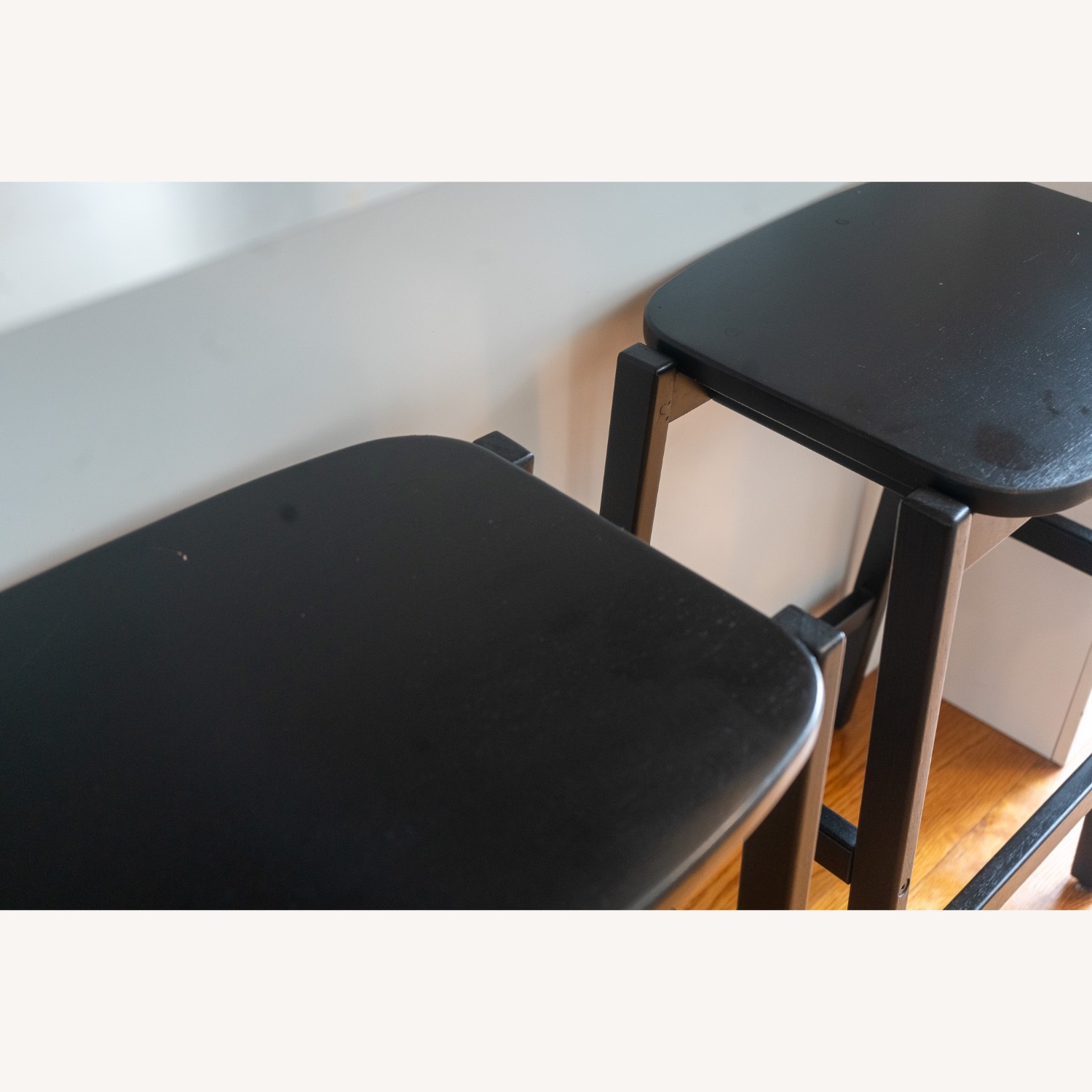 West Elm Lloyd Counter Stool, Black, Set of 2 - image-3