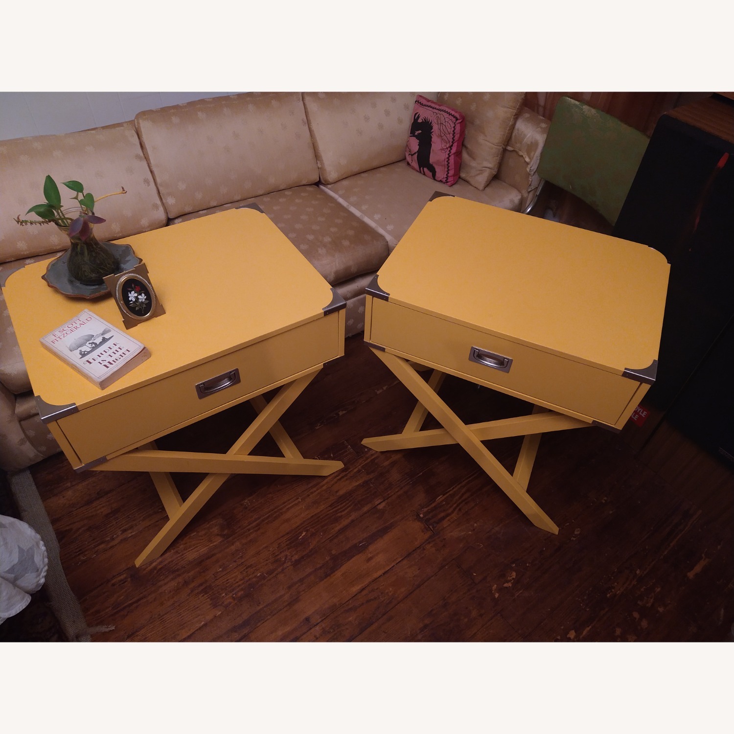 Wayfair Yellow Side Tables - image-5