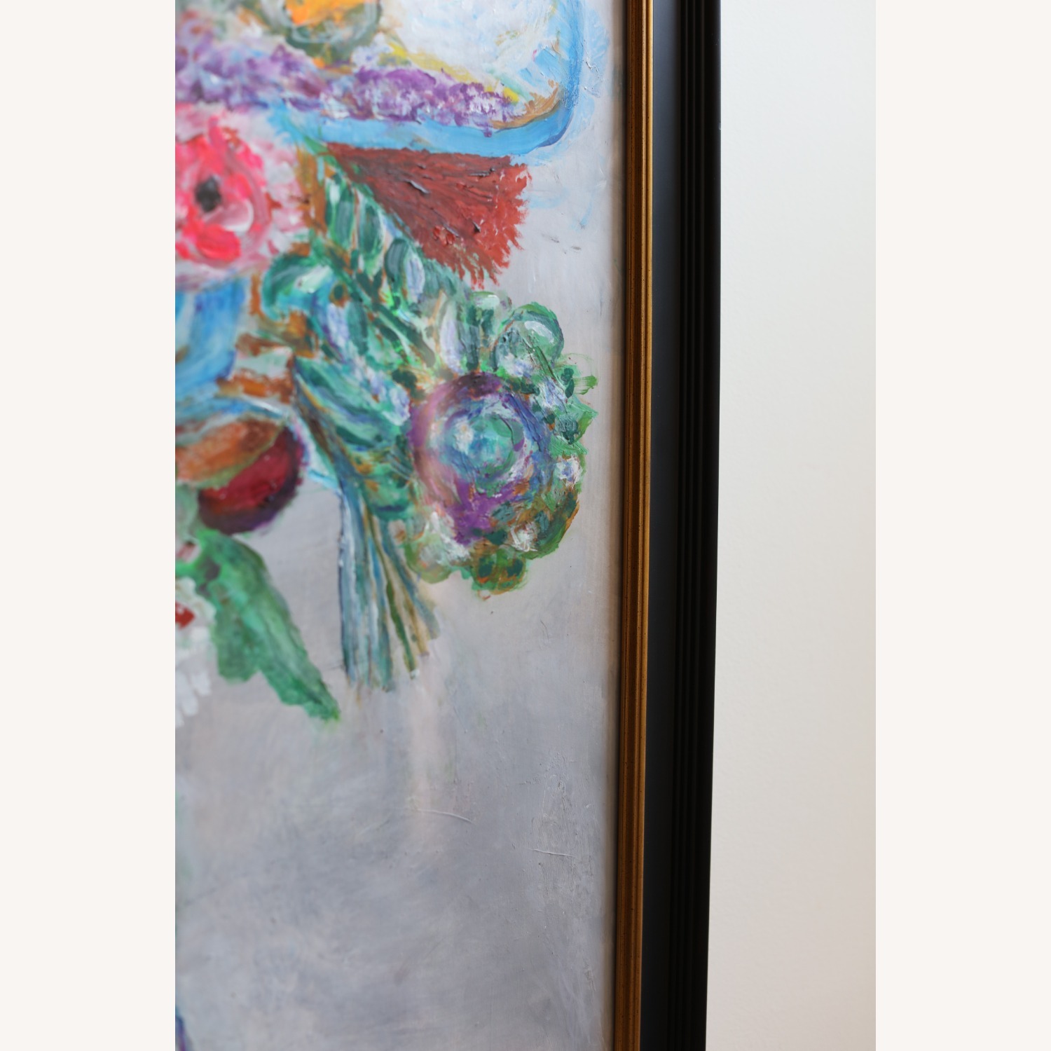Large Still Life with Dog Figurine - image-6