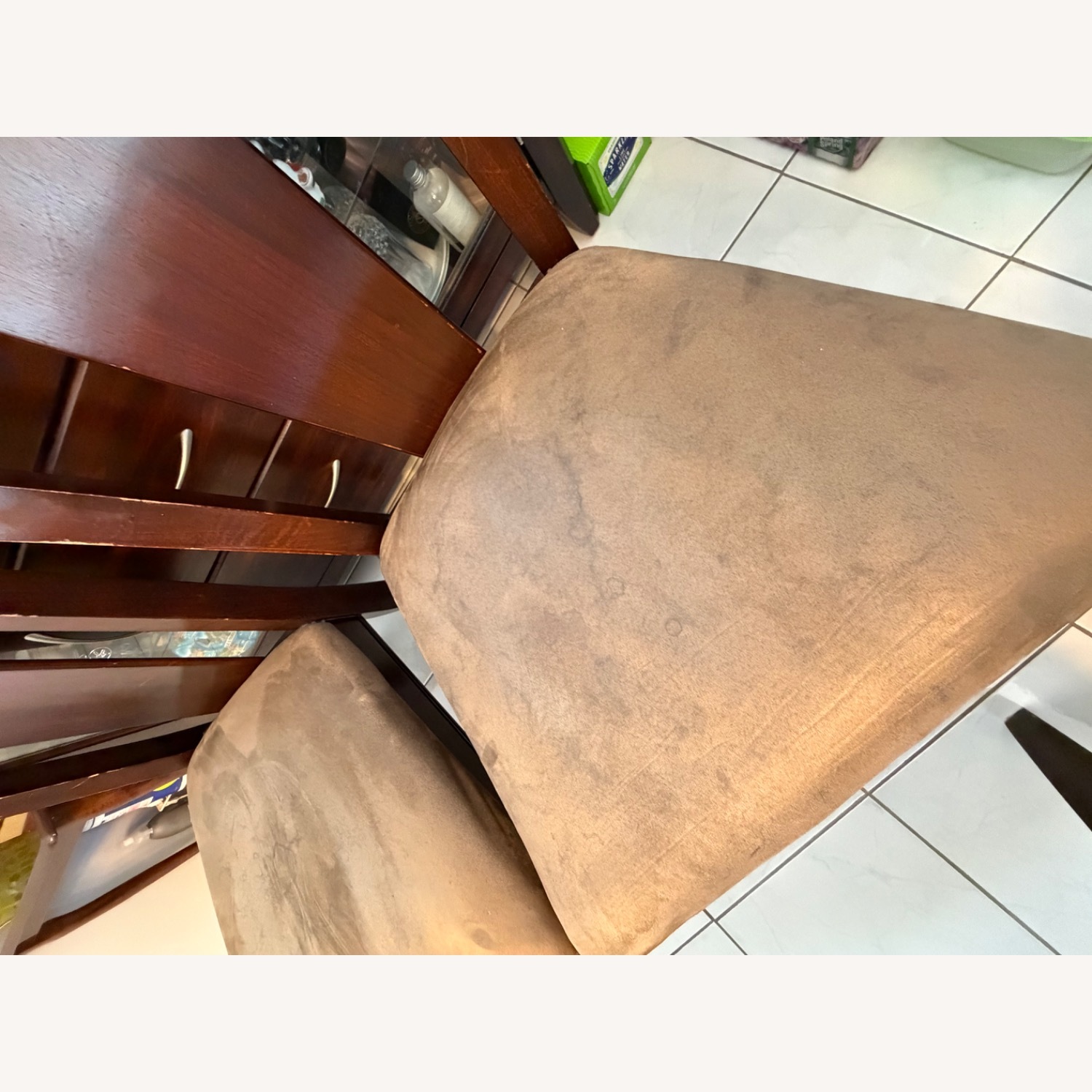 Raymour & Flanigan Dark Brown Wood Dining Sets - image-9