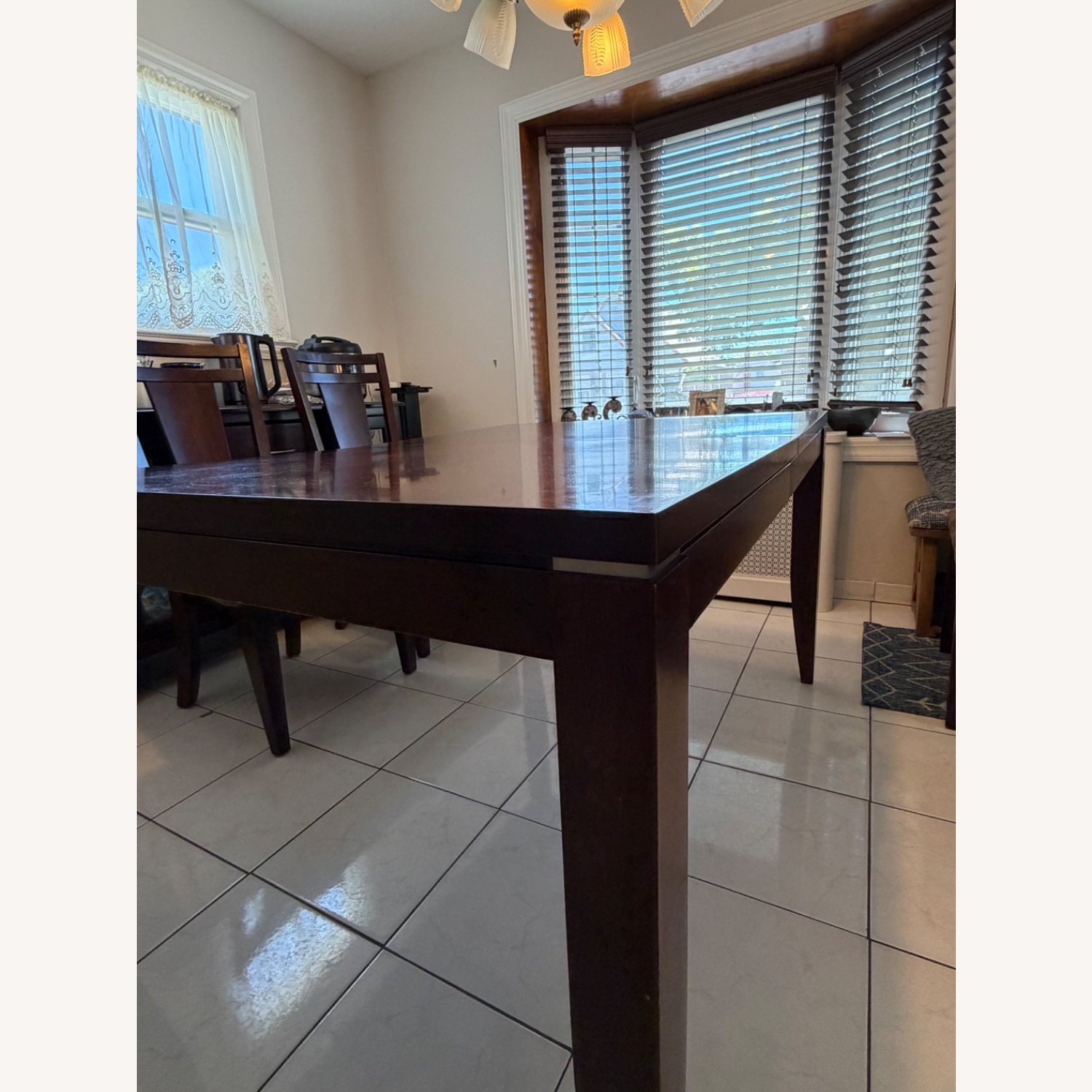 Raymour & Flanigan Dark Brown Wood Dining Sets - image-3