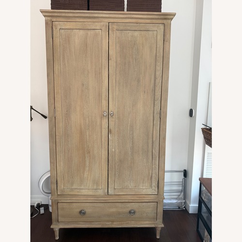Used Restoration Hardware Natural Maison Armoire for sale on AptDeco