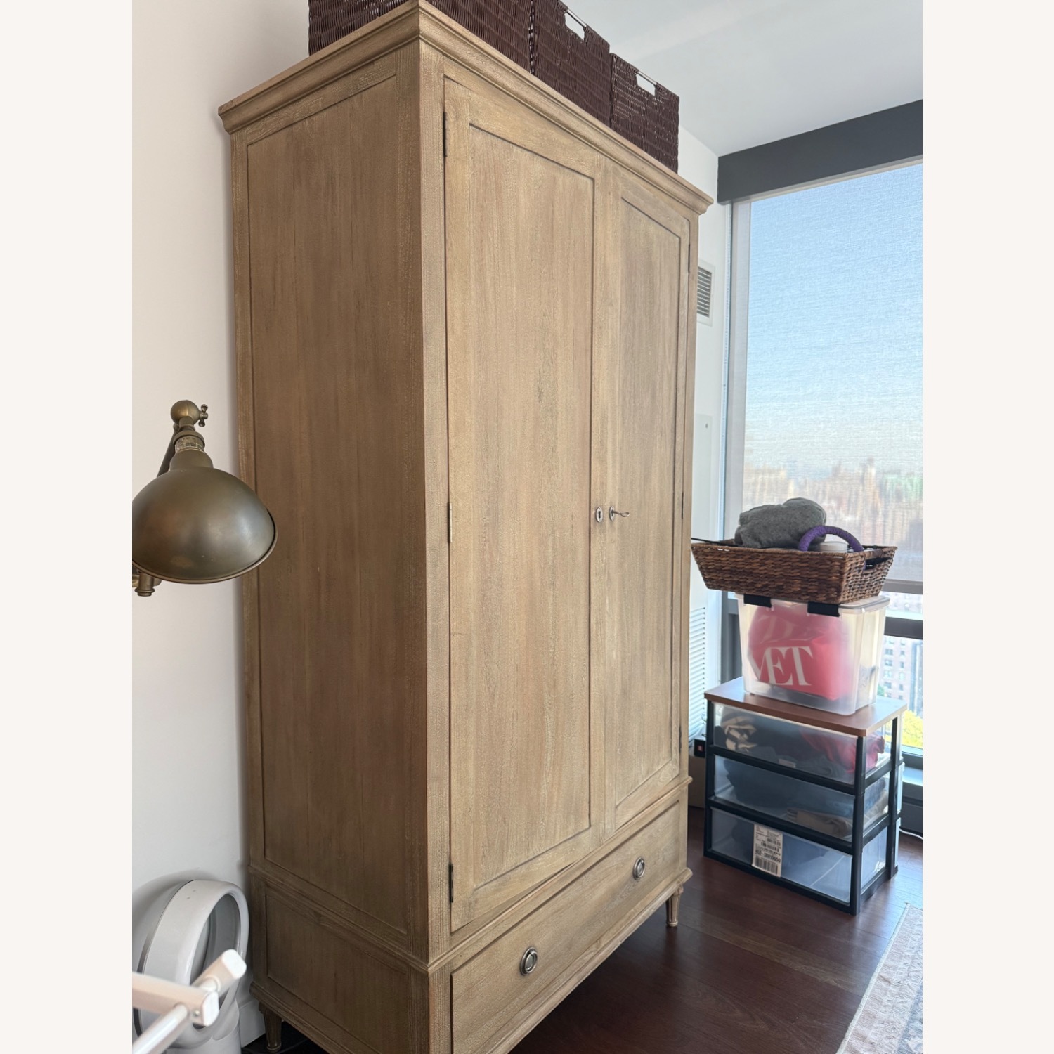 Restoration Hardware Natural Maison Armoire - image-3
