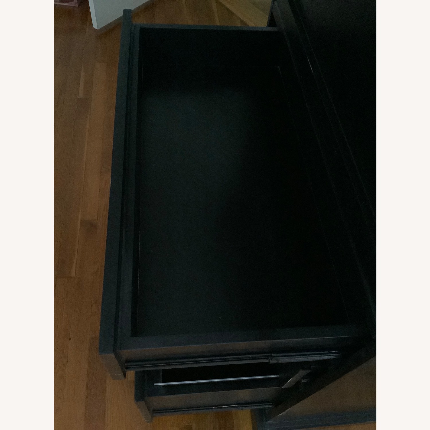 Ballard Designs Eastman Black Wood Desk - image-7