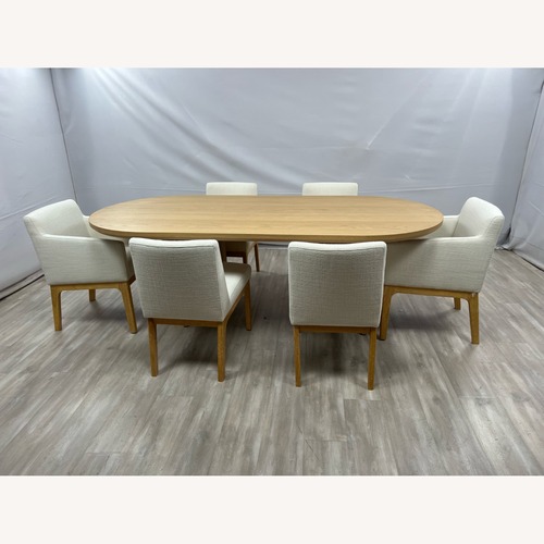 Used Castlery Harper Dining Table With Elliot Chair Set for sale on AptDeco