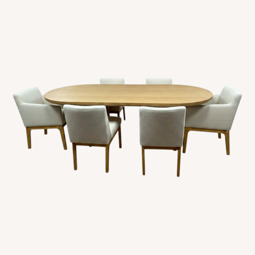Used Castlery Harper Dining Table With Elliot Chair Set for sale on AptDeco