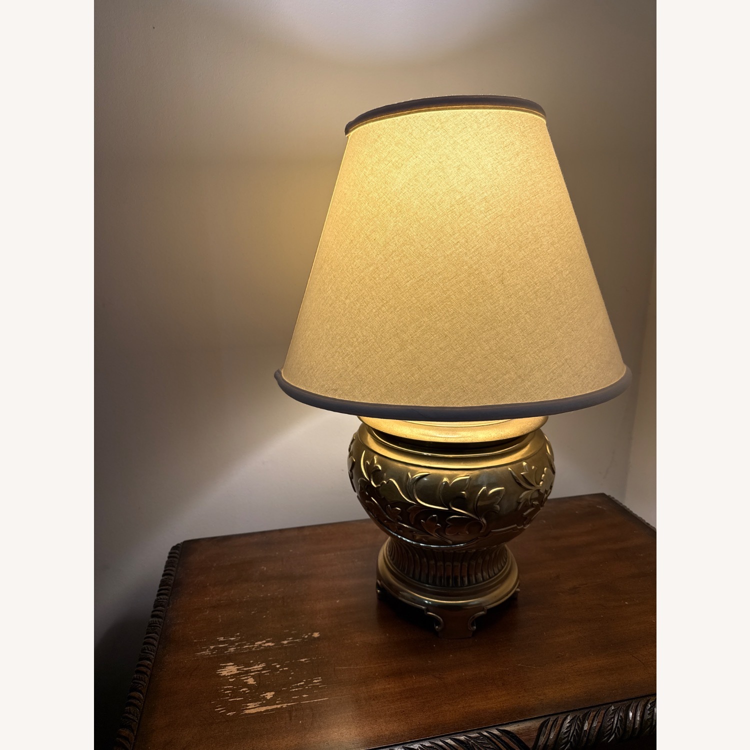 Gold Table Lamps - image-1