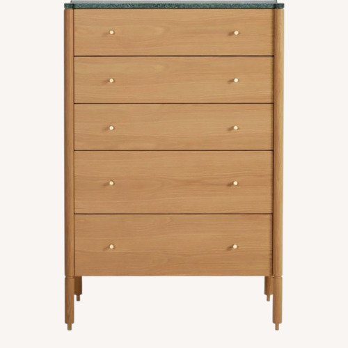Used Design Within Reach Morrison 5 Drawer Oak Dresser for sale on AptDeco