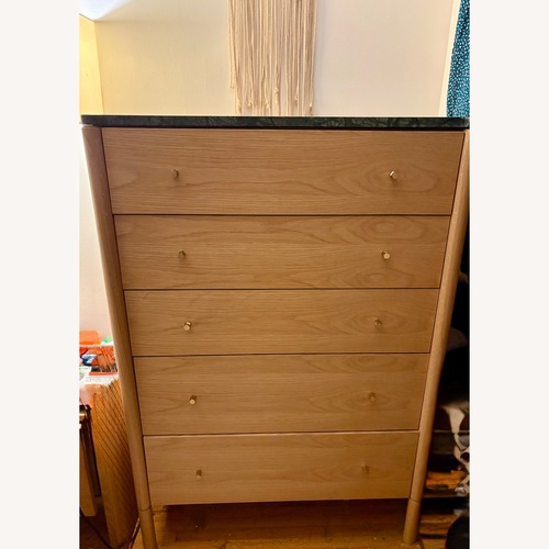 Used Design Within Reach Morrison 5 Drawer Oak Dresser for sale on AptDeco